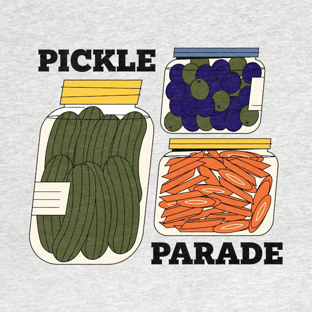 Pickle Parade by Nora Gazzar